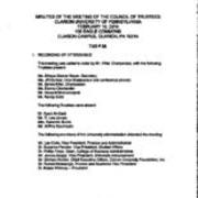 2016-02-18 Council of Trustees Minutes