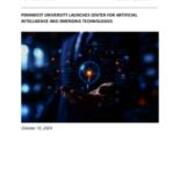 2024-10-15 - PennWest University Launches Center for Artificial Intelligence and Emerging Technologies