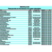 Unique Titles - EBSCOHost EJS