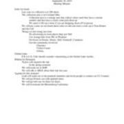 2019-09-30 People Encouraging Awareness in Community Economics (PEACE) Meeting Minutes