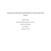 Improving Parental Monitoring of Social Media Behaviors to Reduce Negative Health Outcomes