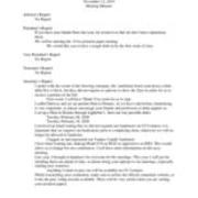 2019-11-12 Clarion University Model United Nations Meeting Minutes