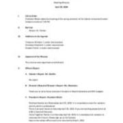 2018-04-23 Student Senate Minutes