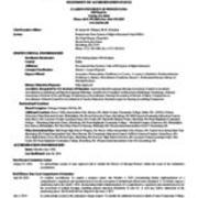 Middle States Self-Study Statement of Accreditation Status, ca. 2013