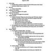 2020-08-24 Student Senate Minutes
