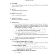 2019-09-16 Student Senate Minutes