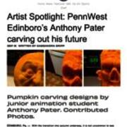 2022-09-15 Artist Spotlight - PennWest Edinboro's Anthony Pater carving out his future