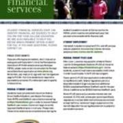 2014 Student Financial Services