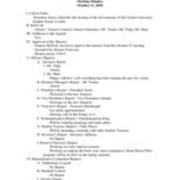 10-11-10 Student Senate Minutes