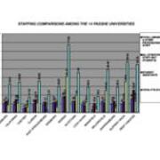 2008 Staffing Comparisons Among the 14 PASSHE Universities