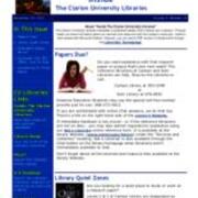 2010-11-30 Inside the Clarion University Libraries Newsletter (Vol. 6, No. 14)