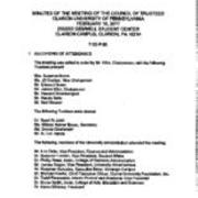 2017-02-16 Council of Trustees Minutes