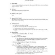2019-11-18 Student Senate Minutes