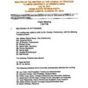 2017-07-20 Council of Trustees Minutes