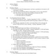 2019-09-18 Clarion University Model United Nations Meeting Minutes