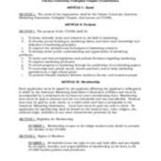 2019-08-28 American Marketing Association Constitution and By-Laws