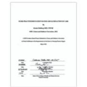 Nurse Practitioner Patient Ratios and Satisfaction of Care