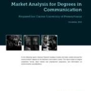 2014-12 Market Analysis for Degrees in Communication