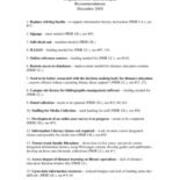 2005-12-20 Libraries Strategic Plan Recommendations