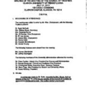 2013-7-11 Council of Trustees Minutes