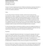 Employee Reporting of Crimes Policy 2000-8-30