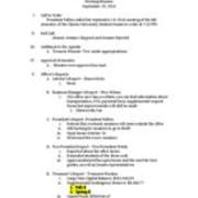 2016-09-19 Student Senate Minutes