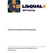 2012 LibQUAL+ Survey