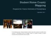 2013-09 Student Home County Mapping