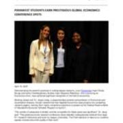 2025-04-16 PennWest Students Earn Prestigious Global Economics Conference Spots