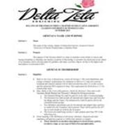 2013-10 Delta Zeta Constitution and By-Laws