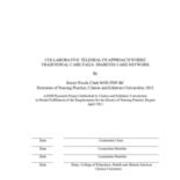 Collaborative Telehealth Approach Where Traditional Care Fails:  Diabetes Care Network