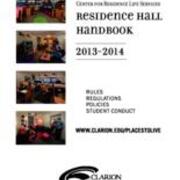 Center for Residence Life Services Residence Hall Handbook, 2013 - 2014