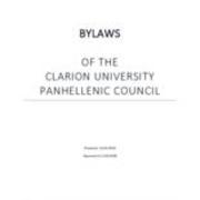2018-12-03 Panhellenic Council Constitution and By-Laws