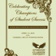 2018-04-13 Scholar and Donor Recognition Dinner