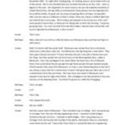 2009-04-02 John Cornet Interview Transcript
