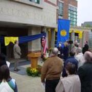 2004-04-20 Schott Carlson Library Dedication Lazich 1 JPG