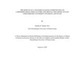 The Effects of a Six Week Walking Intervention on Cardiometabolic Risk Factors and Mental Well Being in East Stroudsburg University of Pennsylvania Students and Staff