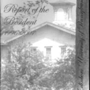 Report of the President, 2007