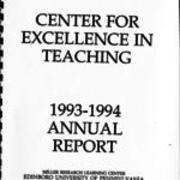 1993-1994, Highland Center for Excellence Annual Report