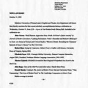 October, 2001