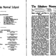 The Edinboro Normal Review, 1903-07