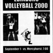2000, Edinboro Volleyball vs. Merchyhurst & Juniata