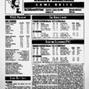 1998-1999, Edinboro Men & Women Basketball vs. California (PA)