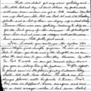 Correspondence from Carrie and Margaret Goodell, 1962-1972