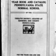 Catalog, 1908-09