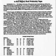 1996-1997, Edinboro Men's Basketball vs. Slippery Rock