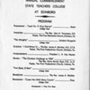 1950, Edinboro University Commencement