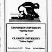 1991, Edinboro Wrestling vs. Clarion