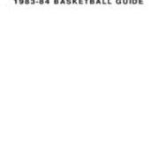 1983-1984 Men's Basketball Guide
