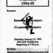 1994-1995, Edinboro Wrestling vs. Clarion